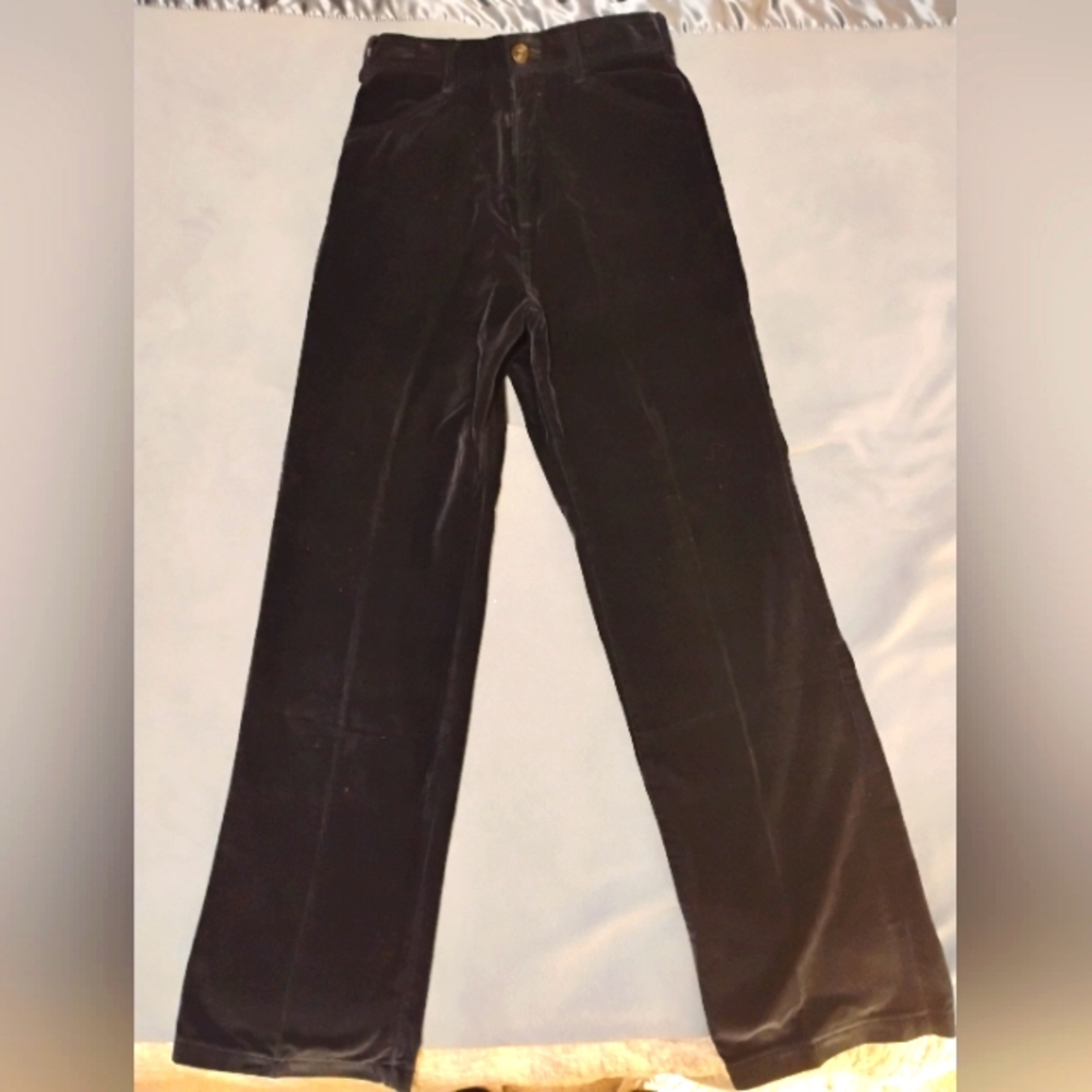Blue Velvet Pants, Luba size small
